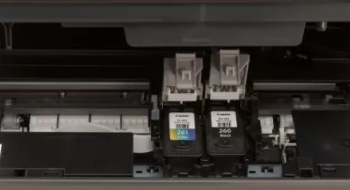 Install Canon PG-260 and CL-261 Ink Cartridges