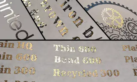 Create Gold Foiling Letter With Your Laser Printer