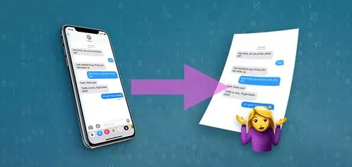 How to Print Text Messages from an iPhone or Android Device