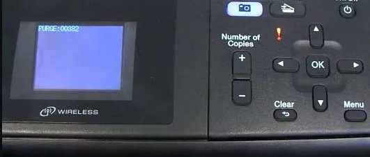 Reset Purge Counter on a Brother Printer