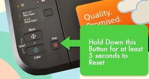 Reset HP Deskjet 3510 Ink Cartridge