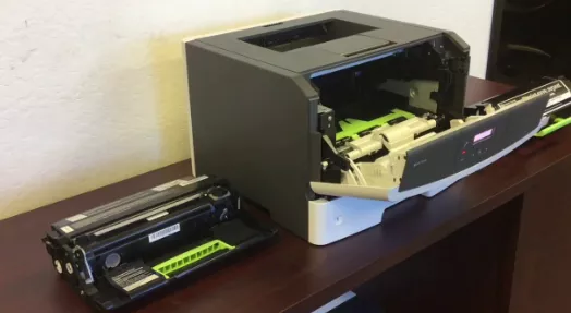 Change the Imaging Unit on my Lexmark Printer