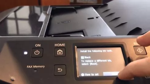 Remove Ink Cartridges from a Canon Maxify Printer