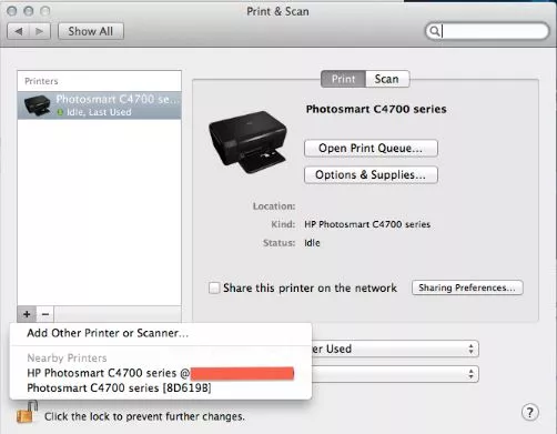 how to add adobe pdf printer mac