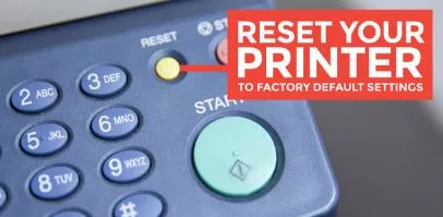 how to reset samsung printer to factory default