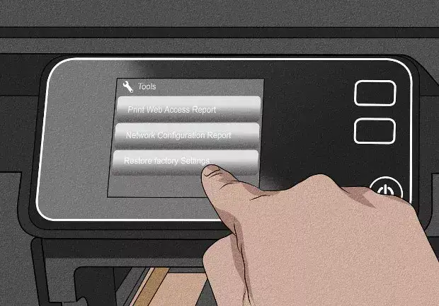 Canon Printer Error E05 on a Windows Computer