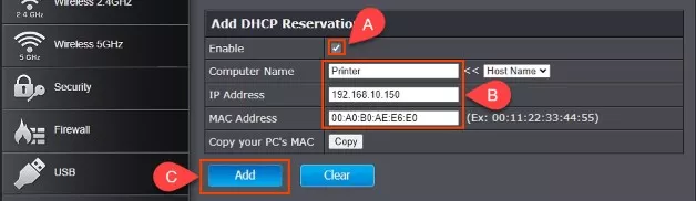 how to find printer ip address windows 10