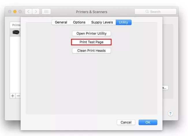 ip address not connected on printer
