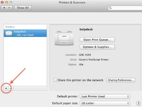 how to connect canon printer to mac