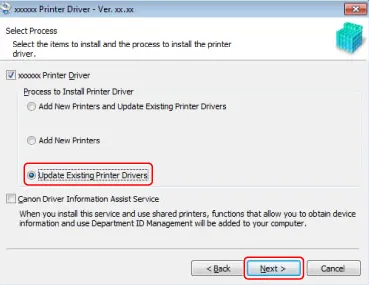 why is my canon printer printing blank pages