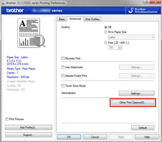 how to get brother printer out of deep sleep