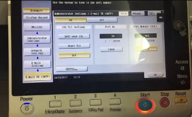 How to Set up Scan Settings on Konica Minolta Printers
