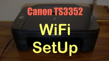 Connect Canon PIXMA TS3522 Printer to WiFi