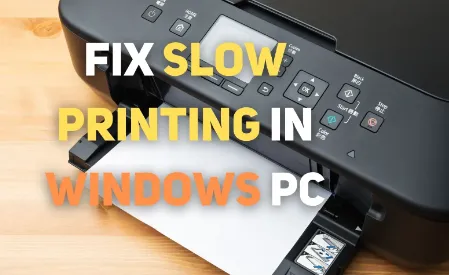 Printer Takes too much Time During Printing