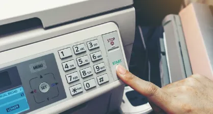 Fax From a Printer