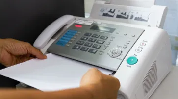 Fax From a Printer