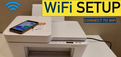 How to Connect HP Deskjet Plus 4100 to WiFi