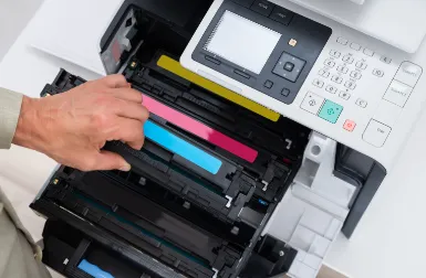 Cartridge Missing Error on a Lexmark Printer