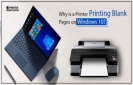 Why is a Printer Printing Blank Pages on Windows 10?
