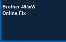 How to Get Brother MFC 495cW Printer Online