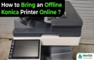 How to Bring an Offline Konica Printer Online