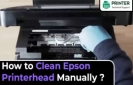 How to Clean Epson Printerhead Manually?