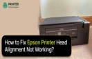 epson printer head alignment not working