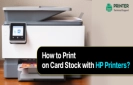 print on card stock with hp printers