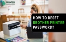 reset brother printer password