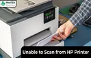 Unable to Scan from HP Printer
