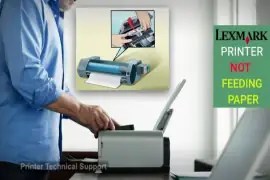 Lexmark Printer not Feeding Paper