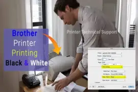 Brother Printer Only Printing in Black and White