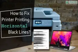 How to Fix Printer Printing Horizontal Black Lines?