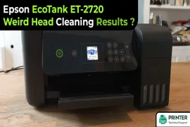 Epson EcoTank ET-2720 Weird Head Cleaning Results