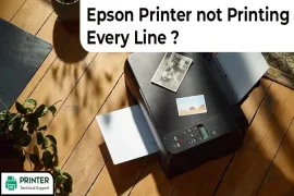 Epson Printer not Printing Every Line