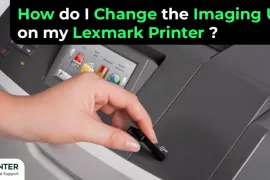 How do I Change the Imaging Unit on my Lexmark Printer?