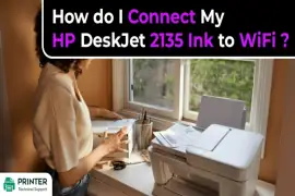How do I Connect My HP DeskJet 2135 Ink to WiFi?