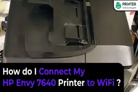 How do I Connect My HP Envy 7640 Printer to WiFi?