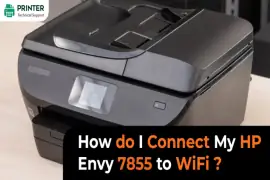 How do I Connect My HP Envy 7855 to WiFi?
