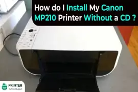 How do I Install My Canon MP210 Printer Without a CD?