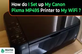 How do I Set up My Canon Pixma MP495 Printer to My WiFi?