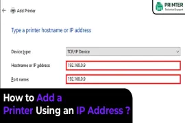 How to Add a Printer Using an IP Address