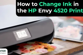 How to Change Ink in the HP Envy 4520 Printer?
