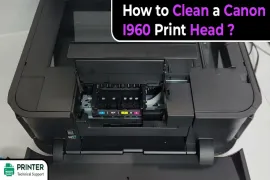 How to Clean a Canon I960 Print Head
