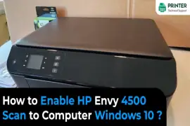 How to Enable HP Envy 4500 Scan to Computer Windows 10?