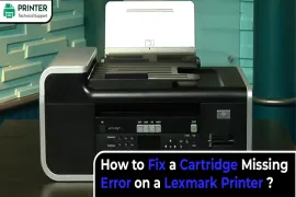 How to Fix a Cartridge Missing Error on a Lexmark Printer