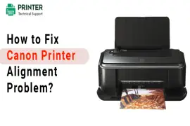 canon printer alignment problem
