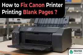 How Do I Fix Canon Printer Printing Blank Pages?