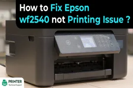 How to Fix Epson wf2540 not Printing Issue