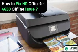 How to Fix HP OfficeJet 4650 Offline Issue